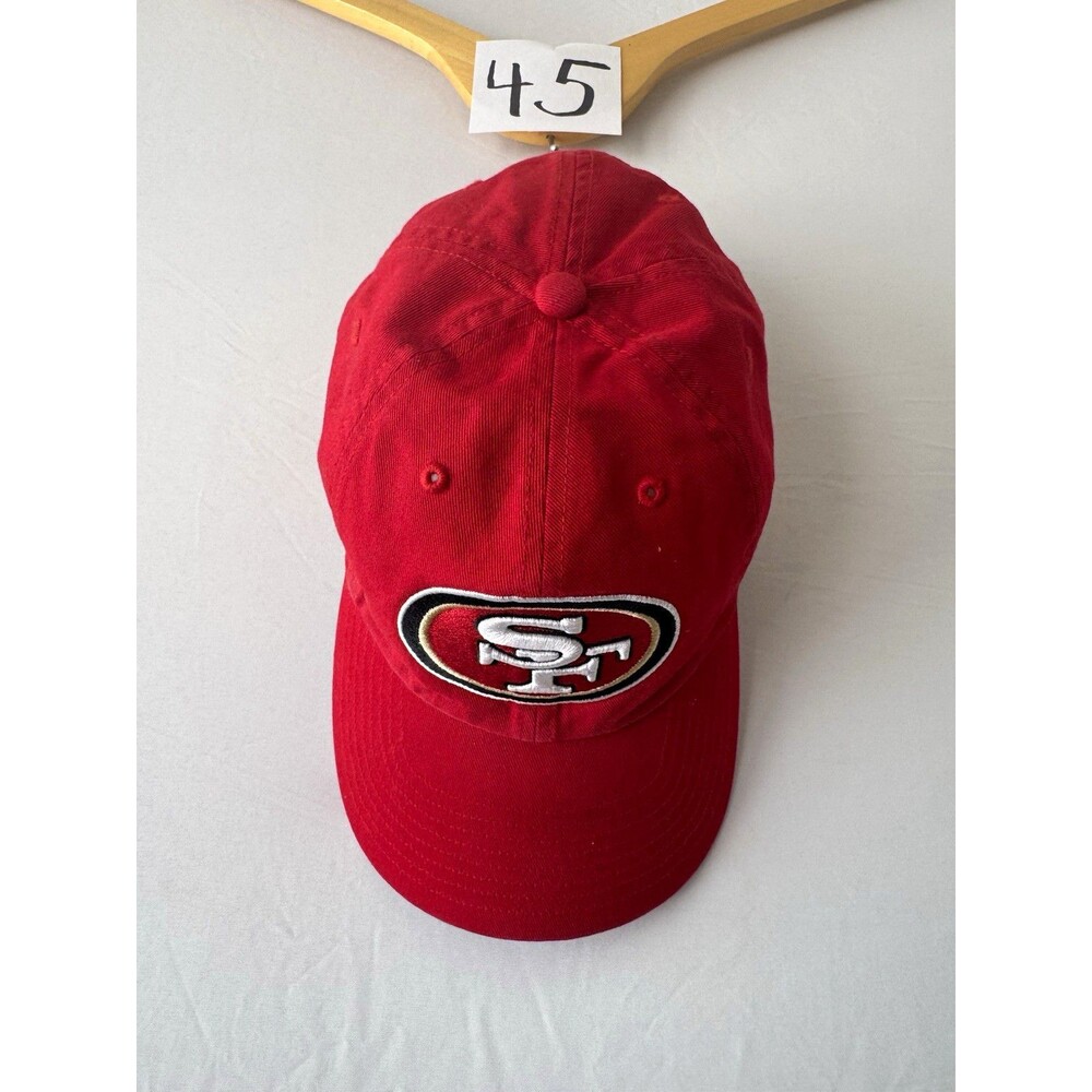 '47 San Francisco 49ers Red Adjustable Cap Hat NFL One Size Official Licensed